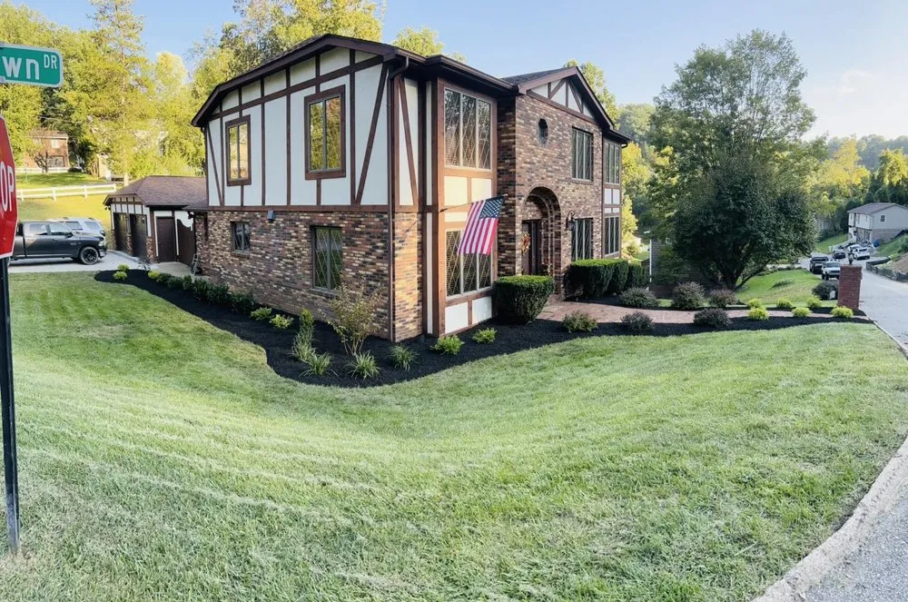 Professional landscape installation in Charleston, WV - ScottyScapes