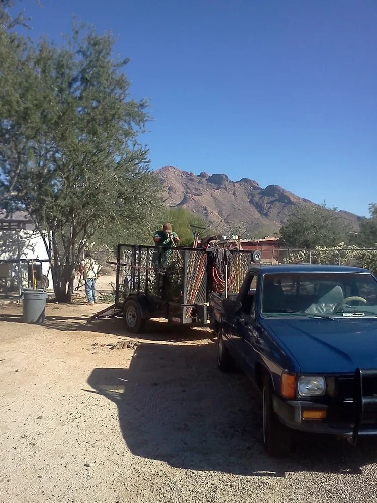 Professional lawn care service in Tucson, AZ by Scrapers Landscaping