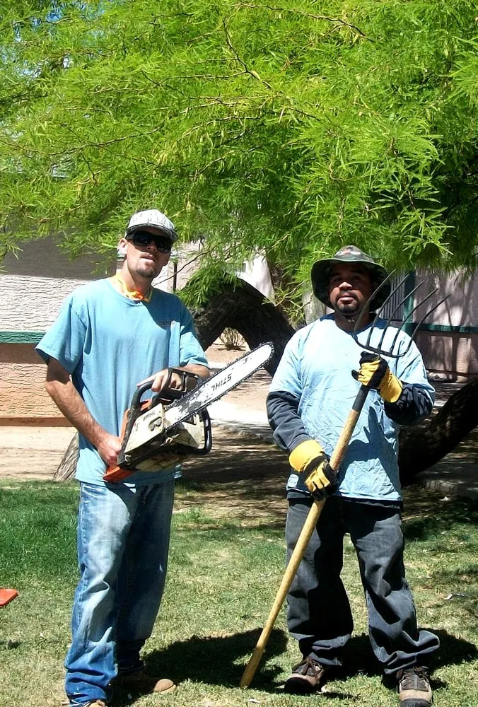 Professional residential landscaping for residential properties in Tucson, AZ by Scrapers Landscaping