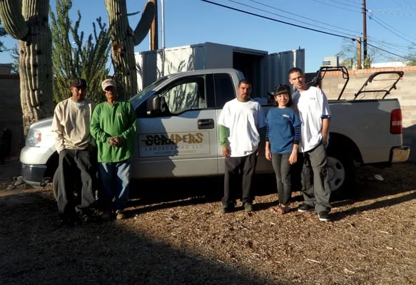 Scrapers Landscaping Logo