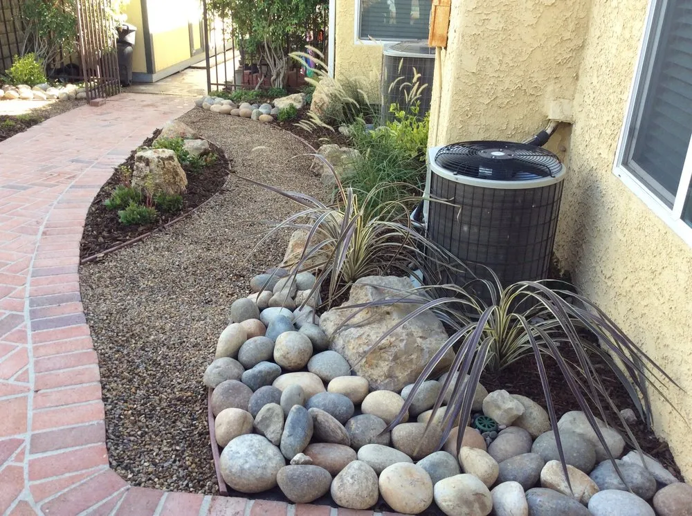 Custom yard cleanup service for residential properties in Simi Valley, CA by Sculptured Gardens Alive