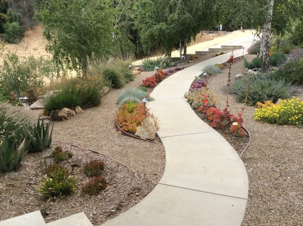 Custom landscape installation in Simi Valley, CA - Sculptured Gardens Alive