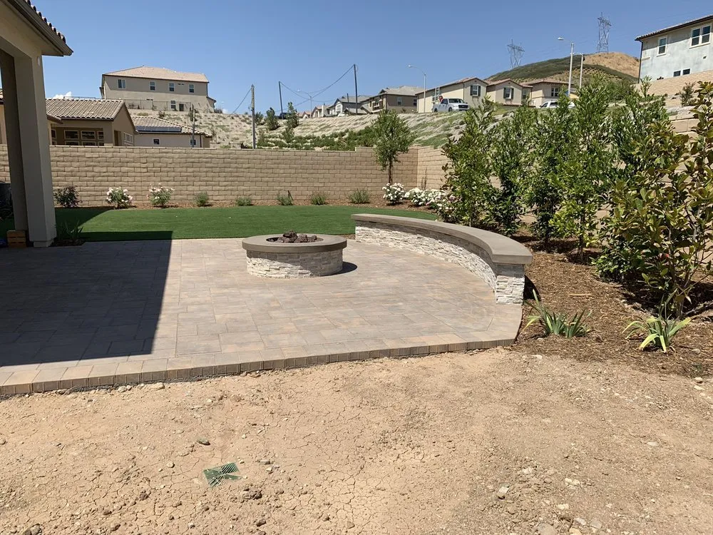 Local yard cleanup service with custom design in Valencia, CA by SCV Landscaping