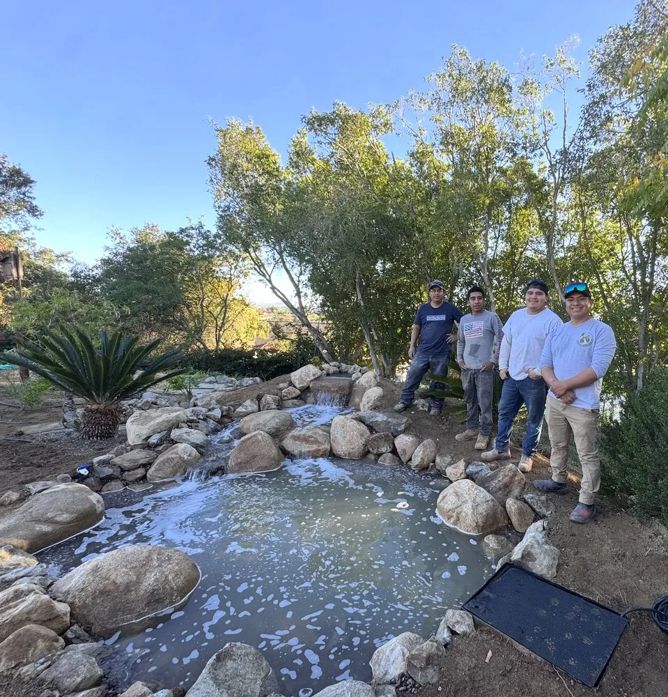 Top-rated lawn mowing service with custom design in Fallbrook, CA by SD Creative Landscaping