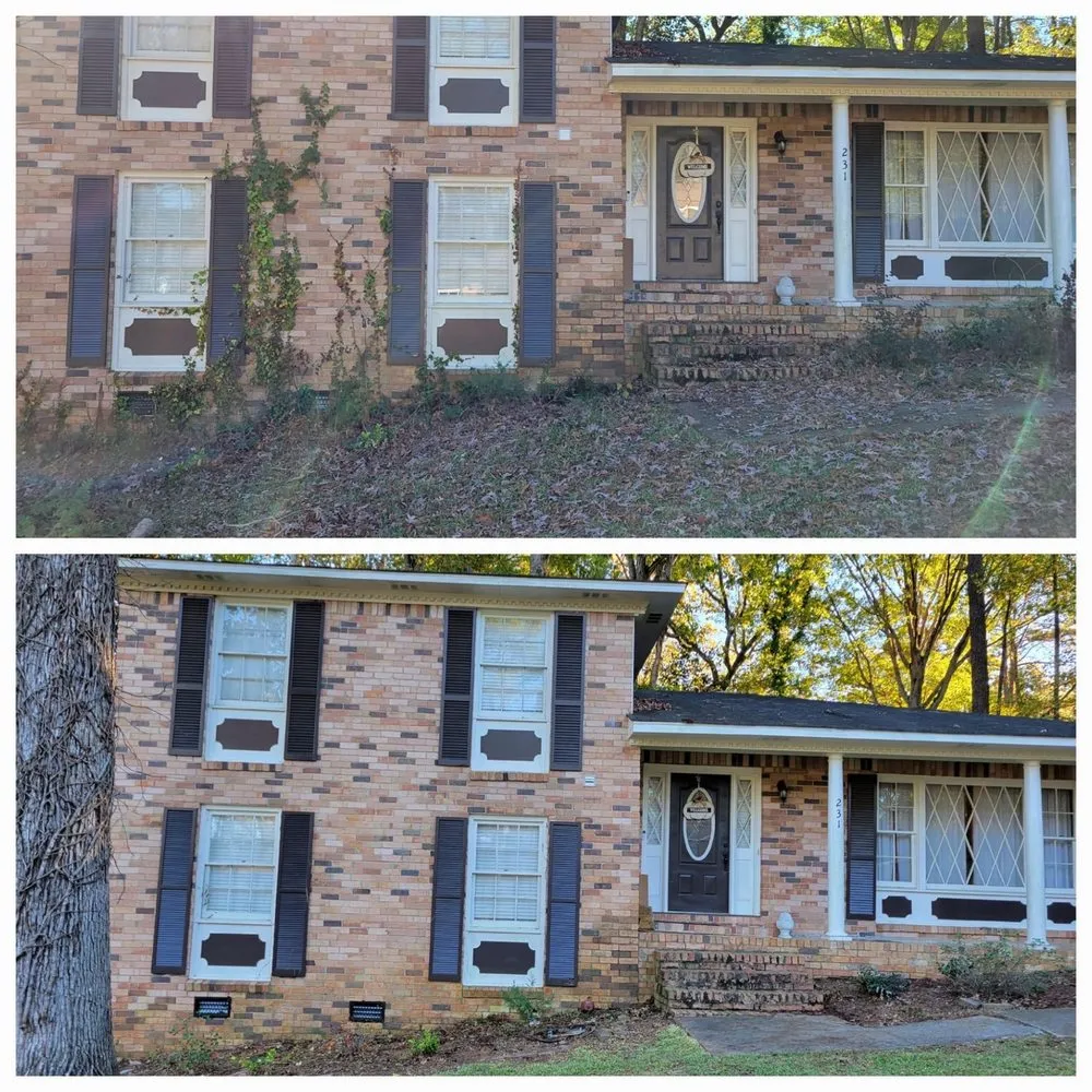 Custom garden landscaping with custom design in Gilbert, SC by S&D Lawn & Landscape