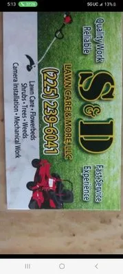 S&D Lawncare & More Logo