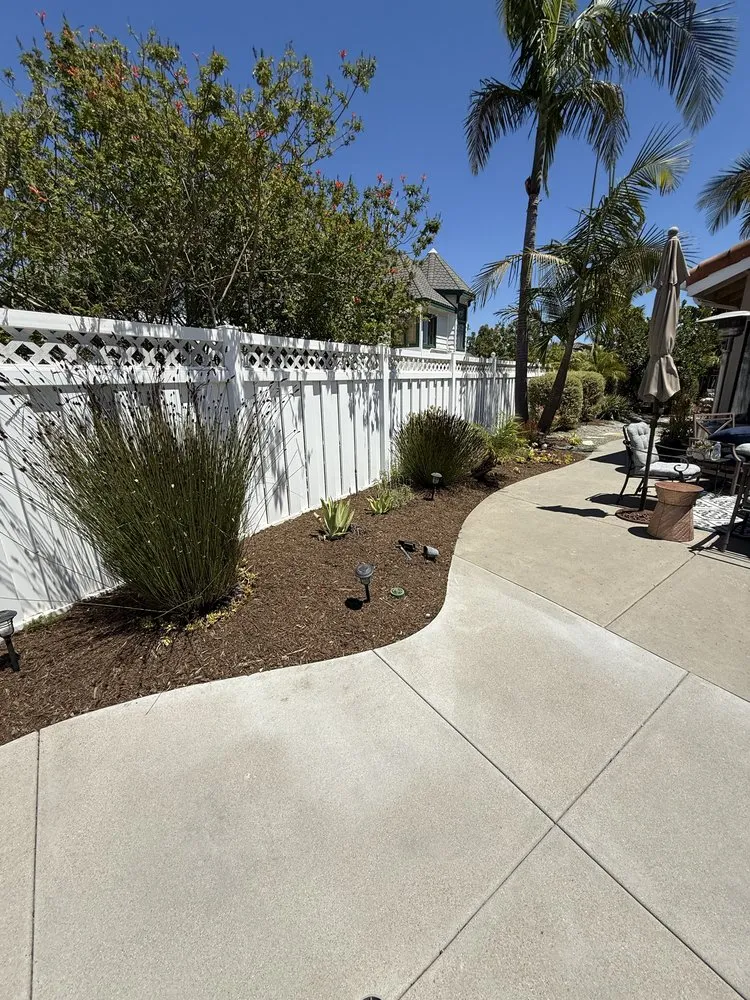 Custom landscape installation for residential properties in Jamul, CA by SD Mulch and More