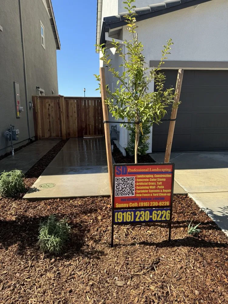 Trusted outdoor landscaping with custom design across Sacramento, CA - SD Professional Landscaping service