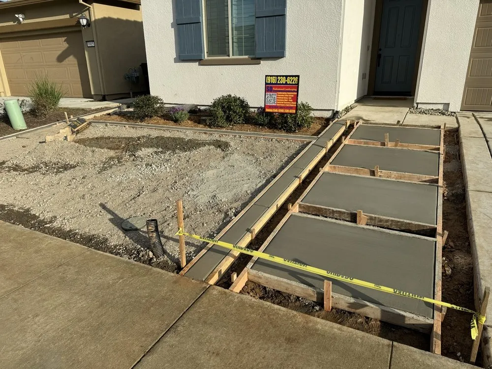 Custom outdoor landscaping in Sacramento, CA by SD Professional Landscaping service