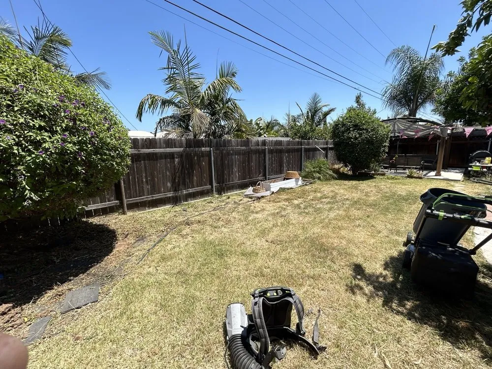 Custom yard cleanup service for residential properties across San Diego, CA - SD Pure Organics