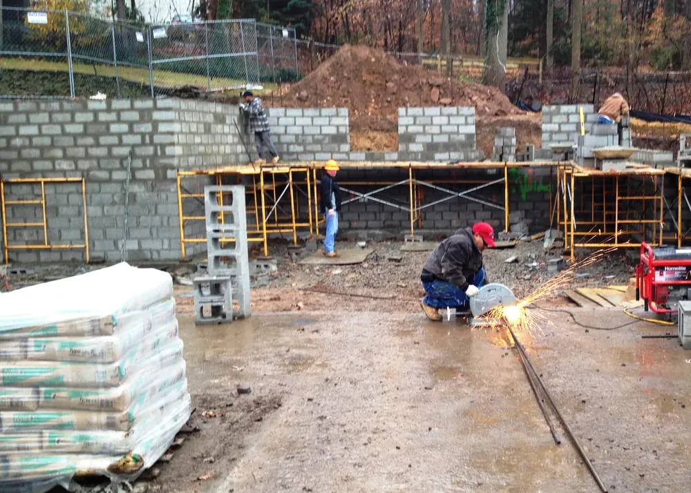 Custom garden landscaping for year-round maintenance in Congers, NY by SDM Industries