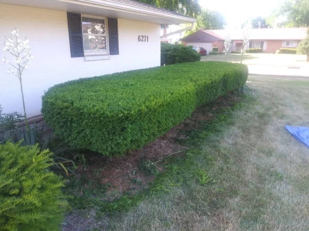 Professional garden landscaping for residential properties in Dayton, OH by SDM Lawn Services