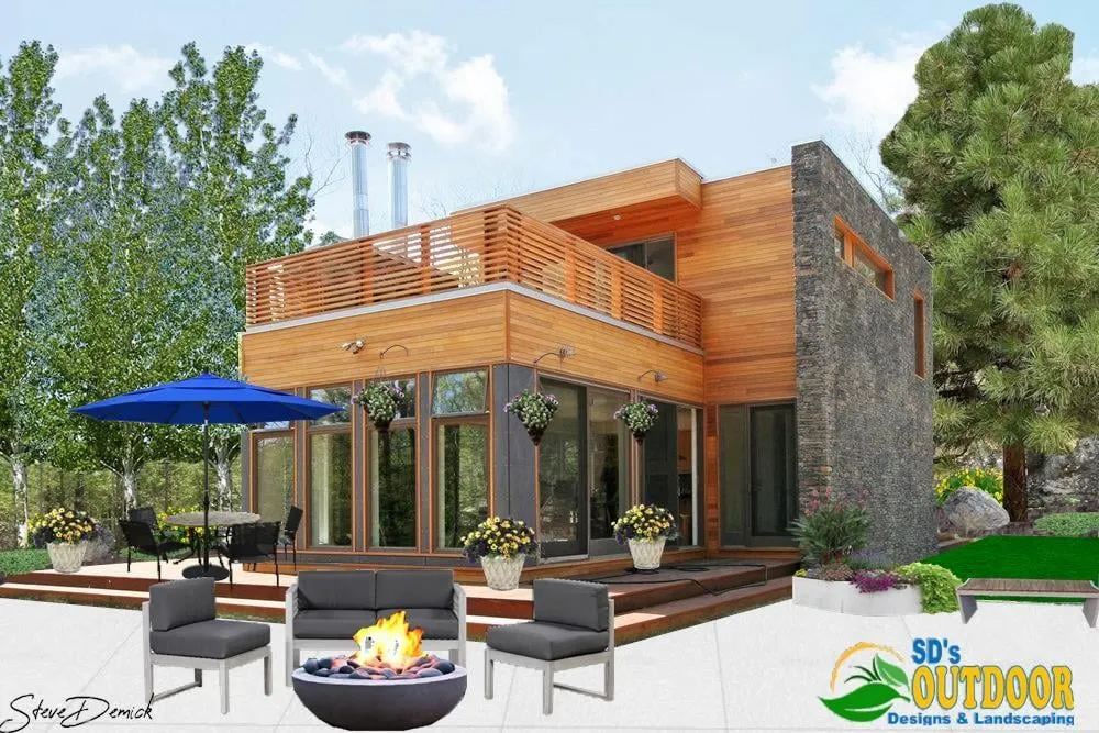 Affordable landscape design for homes across Salmon, ID - SD's Outdoor Designs and Landscaping