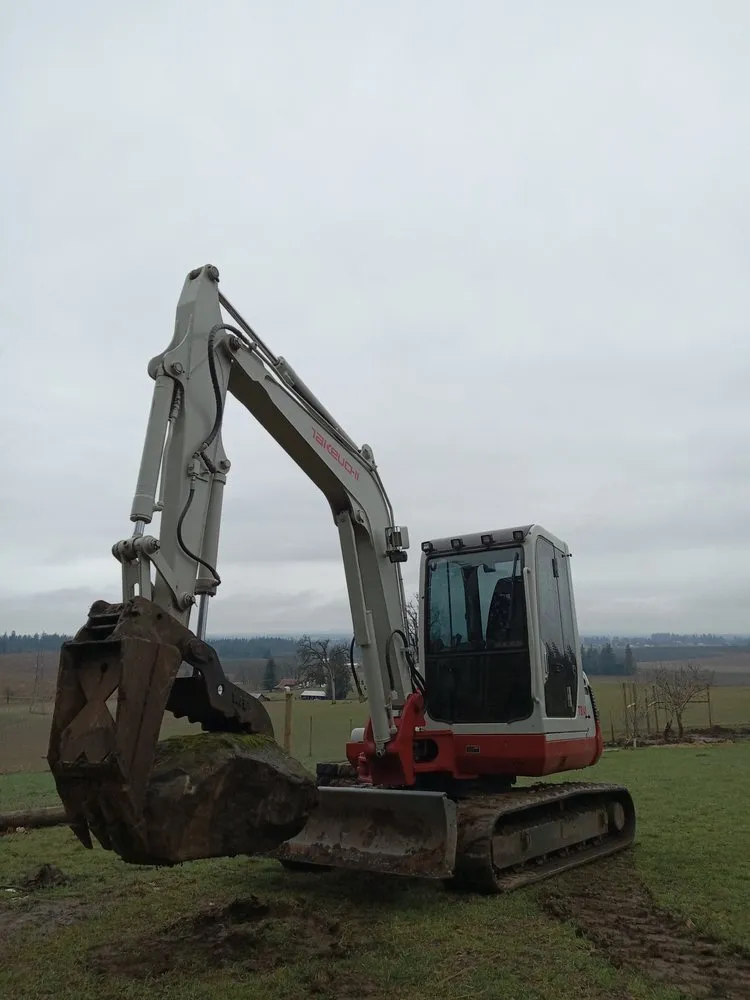 Custom landscape design in Sublimity, OR by S&E Land Management