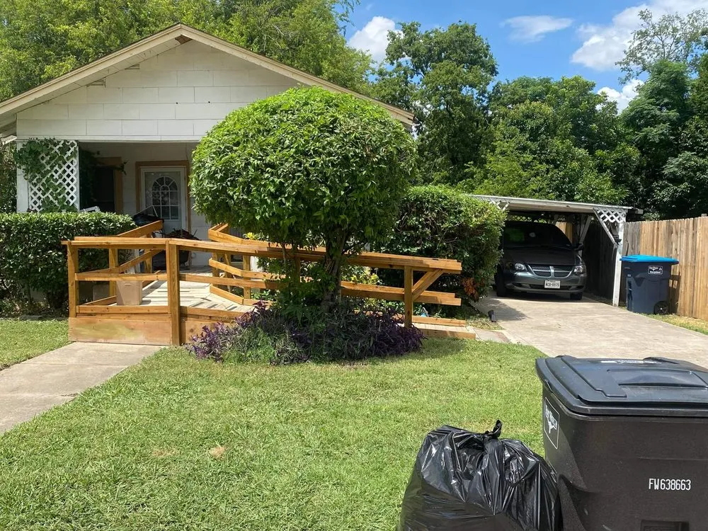 Affordable yard cleanup service for homes in North Richland Hills, TX by S&E Lawn Care and Landscape
