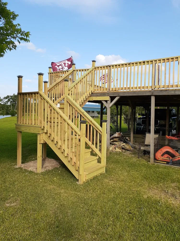 Professional landscape installation in Dayton, TX by SE Services