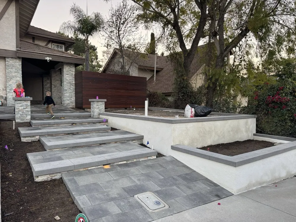 Reliable lawn mowing service in Orange, CA by Sea Breeze Landscaping Construction