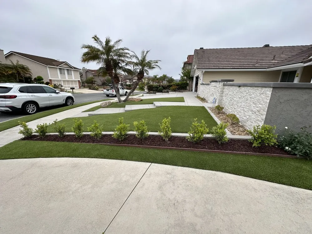 Top-rated lawn mowing service experts serving Orange, CA - Sea Breeze Landscaping Construction