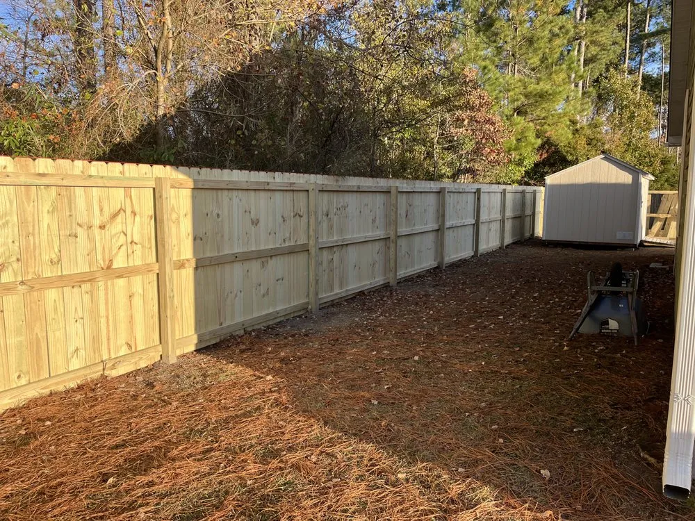 Affordable yard cleanup service in Hampstead, NC by Sea Coast Fence & Yardscape