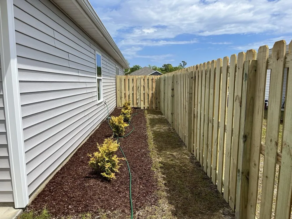 Local garden landscaping in Hampstead, NC by Sea Coast Fence & Yardscape