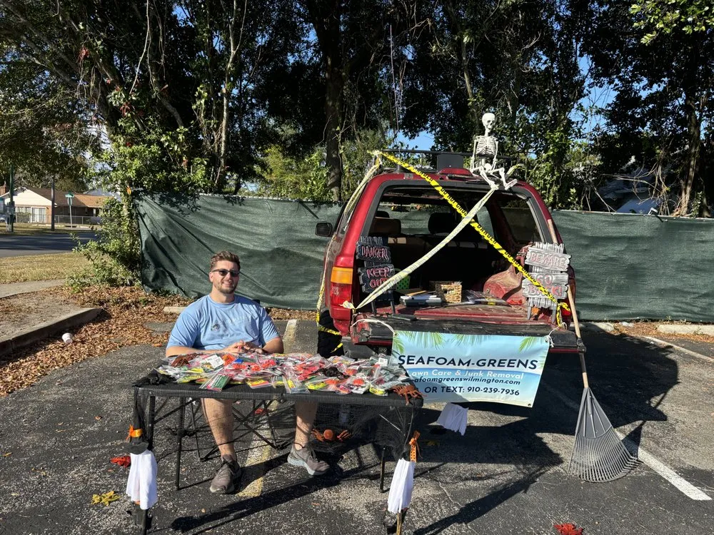 Local lawn mowing service near you in Wilmington, NC by Sea Foam Greens