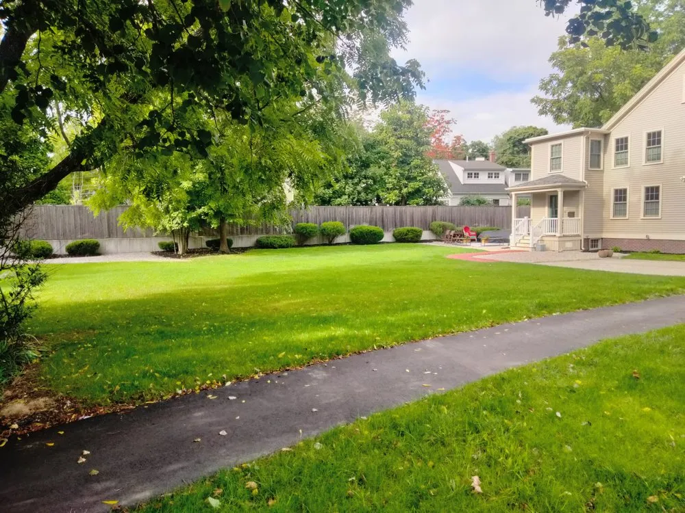 Custom landscape design experts serving Weymouth, MA - Sea of green Hydroseeding