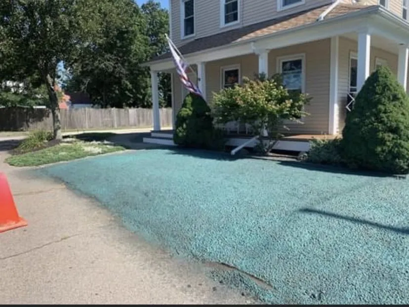 Professional yard maintenance in Weymouth, MA - Sea of green Hydroseeding