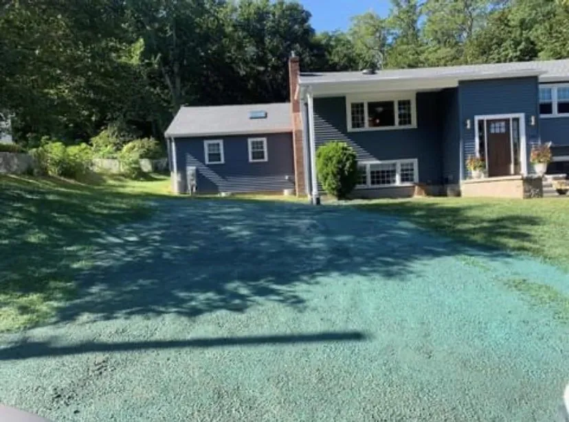 Local residential landscaping experts serving Weymouth, MA - Sea of green Hydroseeding