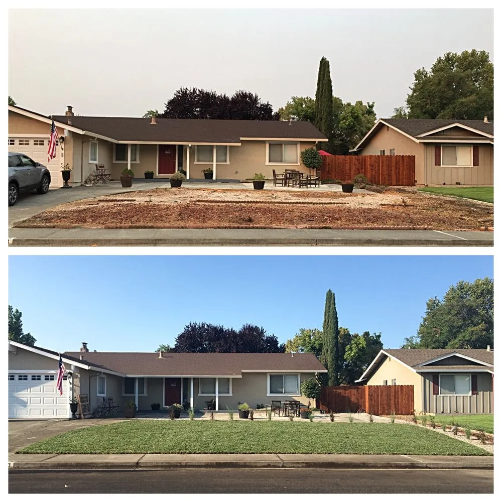 Trusted lawn mowing service for homes across Vacaville, CA - Sea of Green Lawn Care and Landscaping