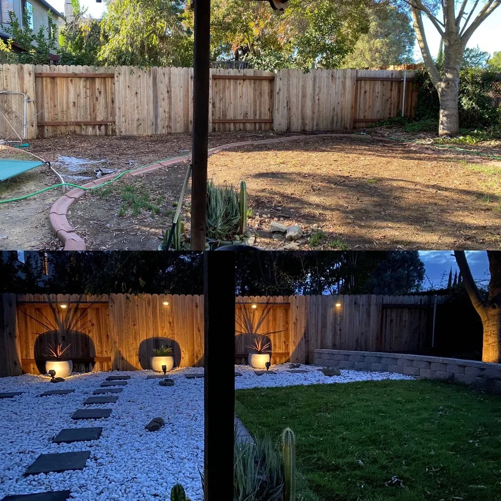 Professional garden landscaping for beautiful yards across Vacaville, CA - Sea of Green Lawn Care and Landscaping