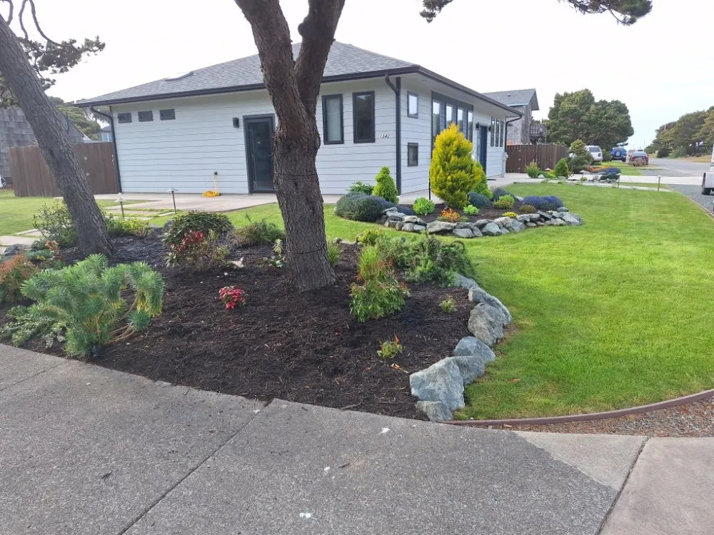 Reliable outdoor landscaping for residential properties in Bandon, OR by Seabreeze Landscape Care And Home Repair