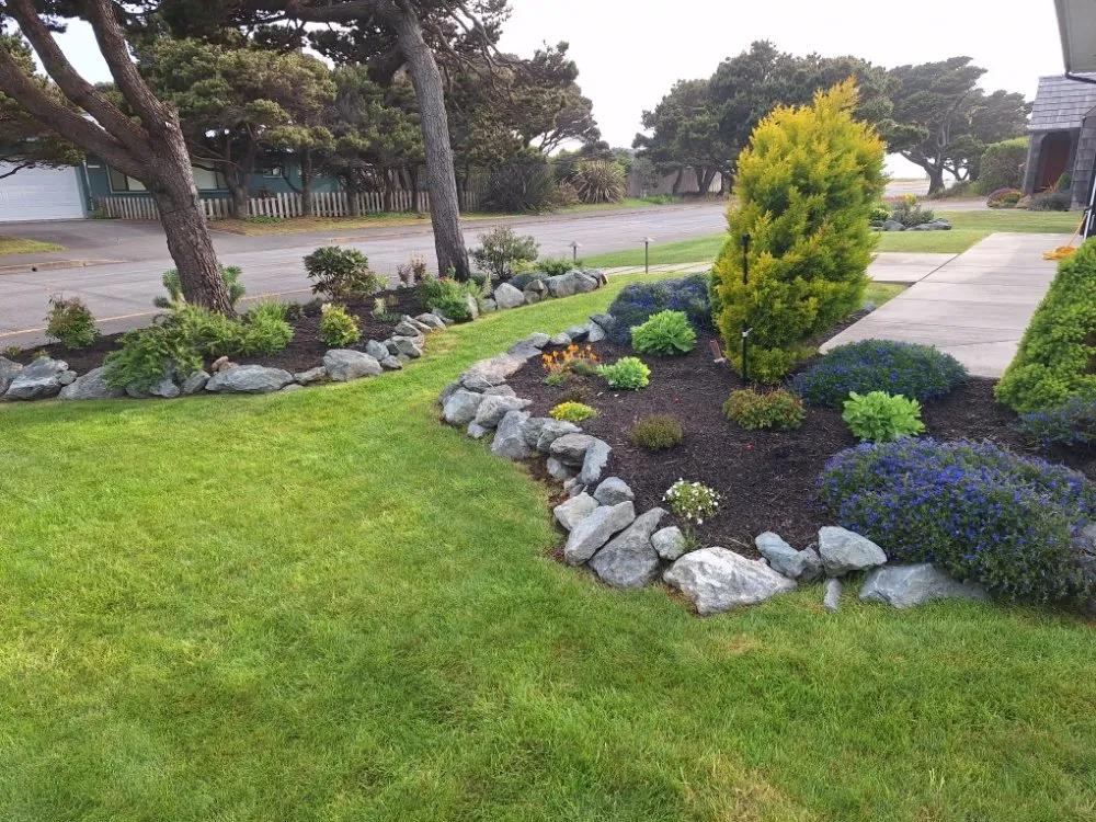 Trusted yard cleanup service with custom design in Bandon, OR by Seabreeze Landscape Care And Home Repair