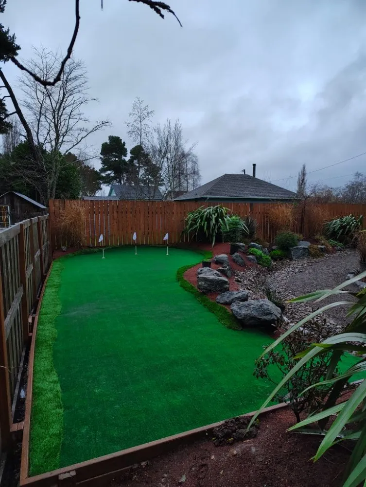 Expert lawn mowing service for residential properties across Bandon, OR - Seabreeze Landscape Care And Home Repair