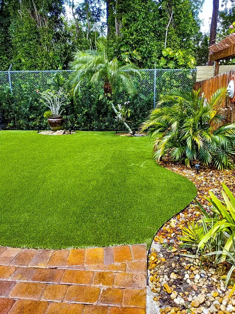 Local lawn mowing service in Lake Worth, FL by Seacoast Artificial Turf & Landscape