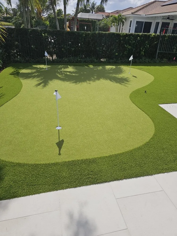 Trusted outdoor landscaping in Lake Worth, FL by Seacoast Artificial Turf & Landscape