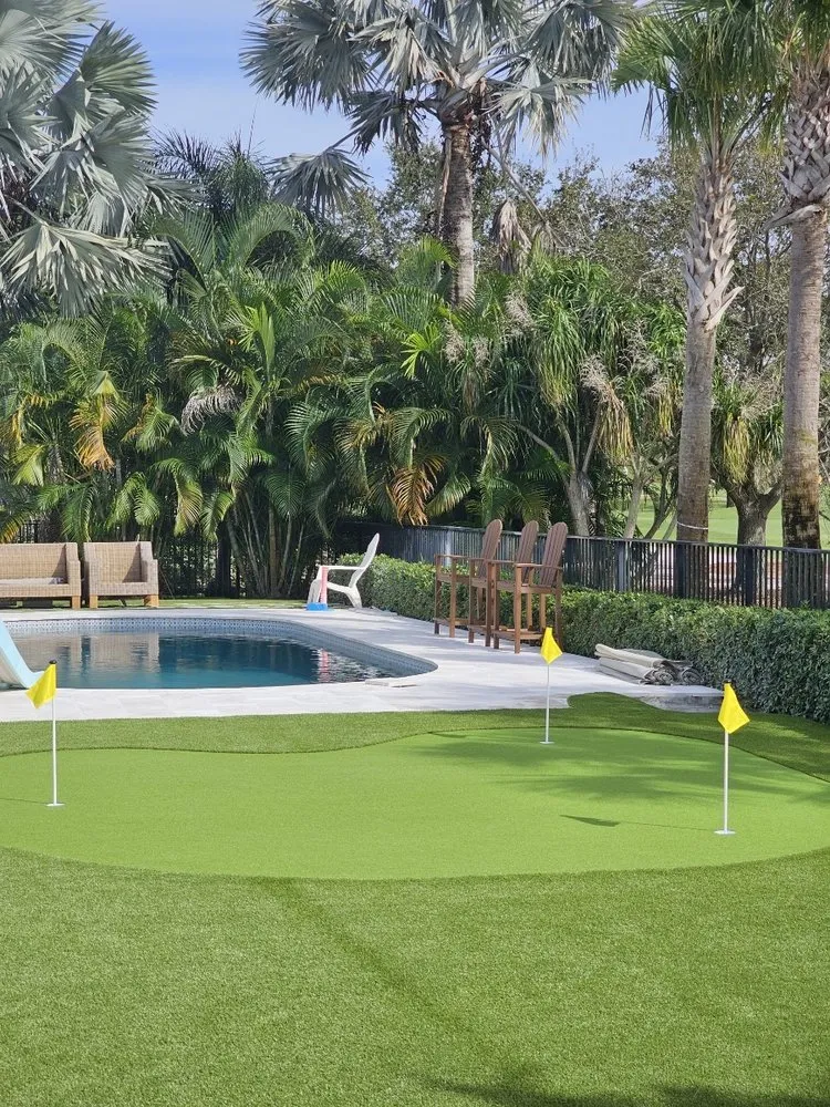 Custom residential landscaping in Lake Worth, FL - Seacoast Artificial Turf & Landscape