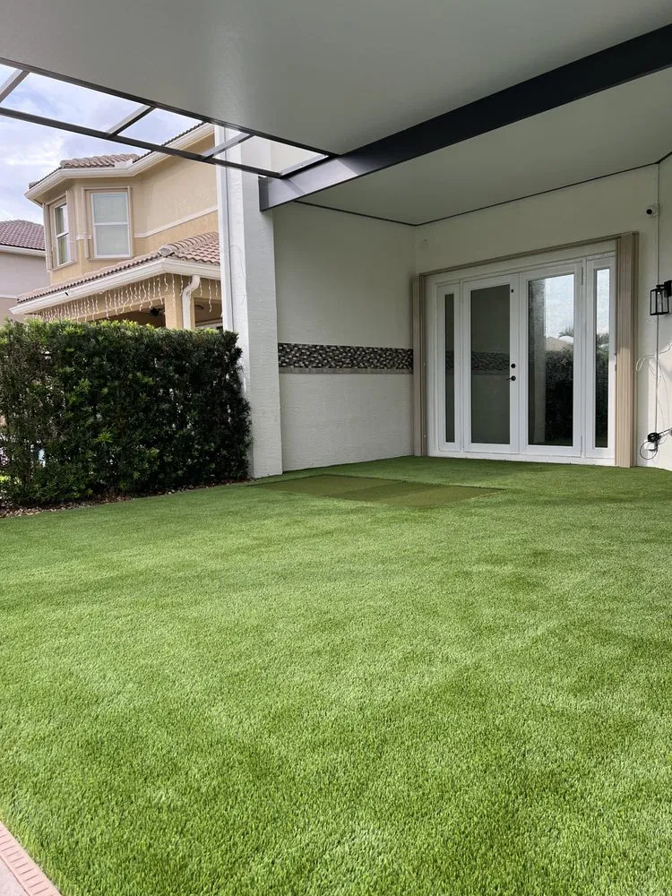 Top-rated yard cleanup service with custom design across Lake Worth, FL - Seacoast Artificial Turf & Landscape