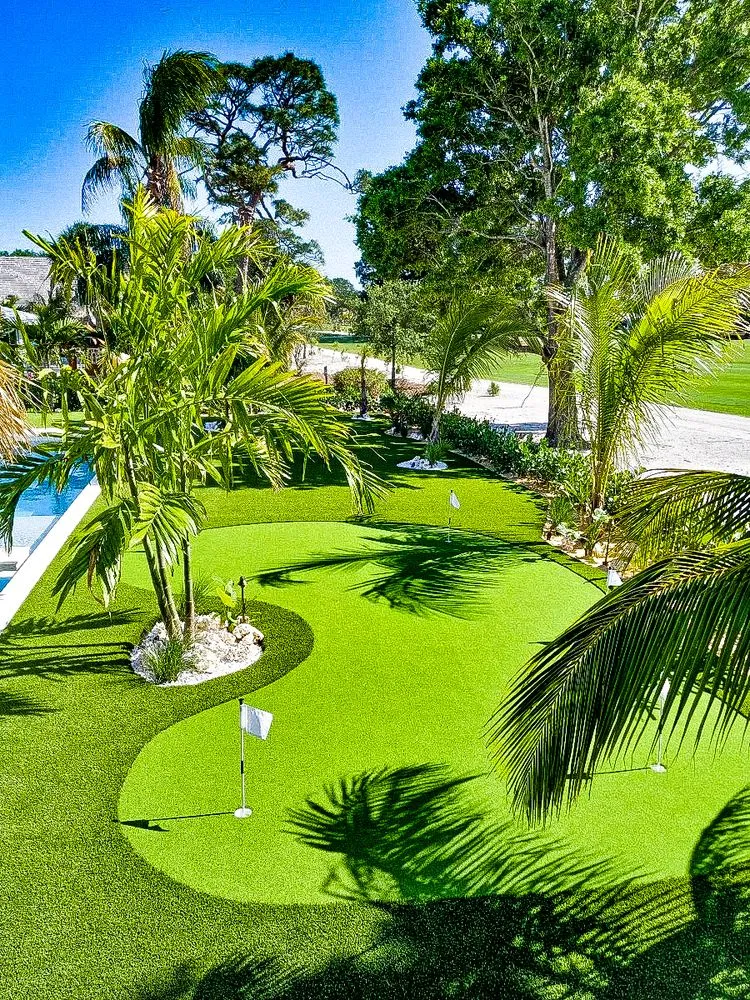 Expert landscape installation in Lake Worth, FL by Seacoast Artificial Turf & Landscape