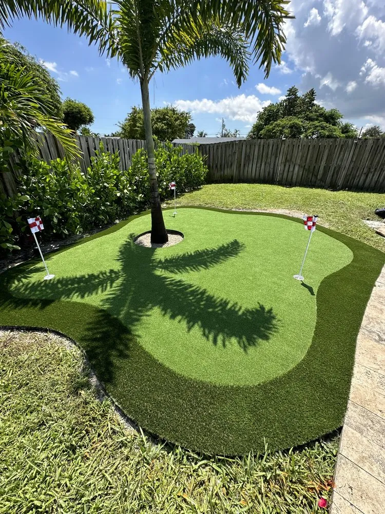 Top-rated lawn mowing service in Lake Worth, FL - Seacoast Artificial Turf & Landscape