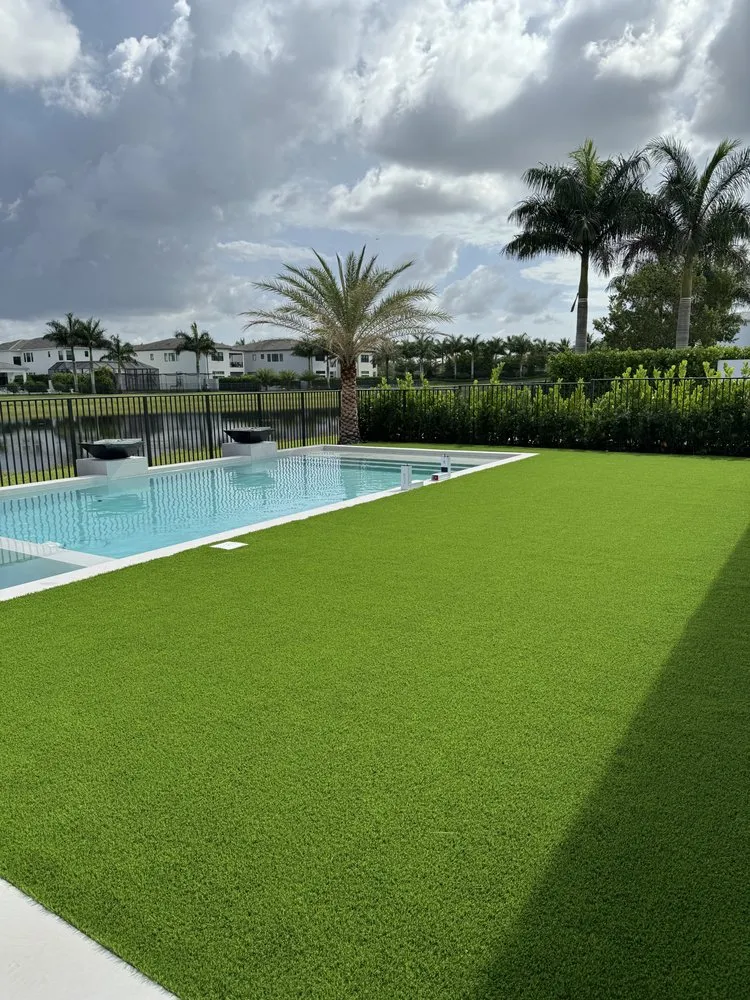 Local lawn care service near you in Lake Worth, FL by Seacoast Artificial Turf & Landscape
