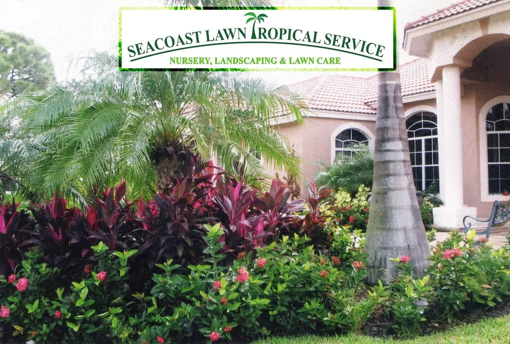 Professional garden landscaping experts serving Port St. Lucie, FL - Seacoast Lawn Tropical Service