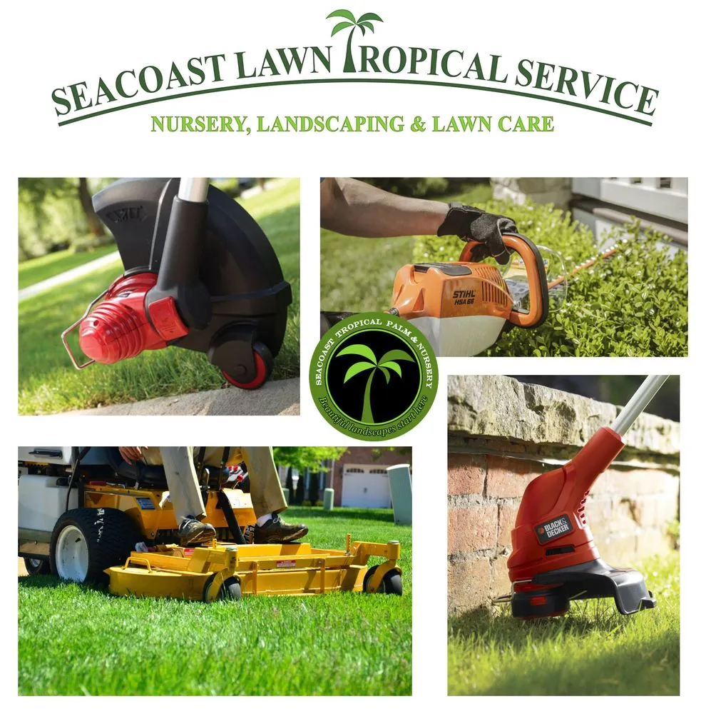 Reliable garden landscaping in Port St. Lucie, FL by Seacoast Lawn Tropical Service