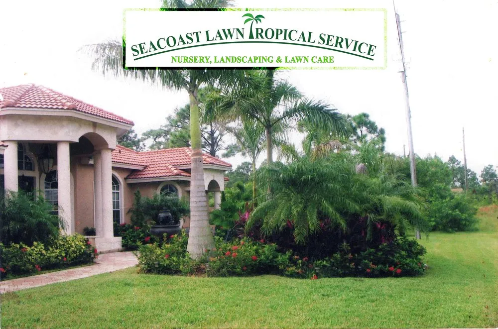 Affordable residential landscaping in Port St. Lucie, FL - Seacoast Lawn Tropical Service