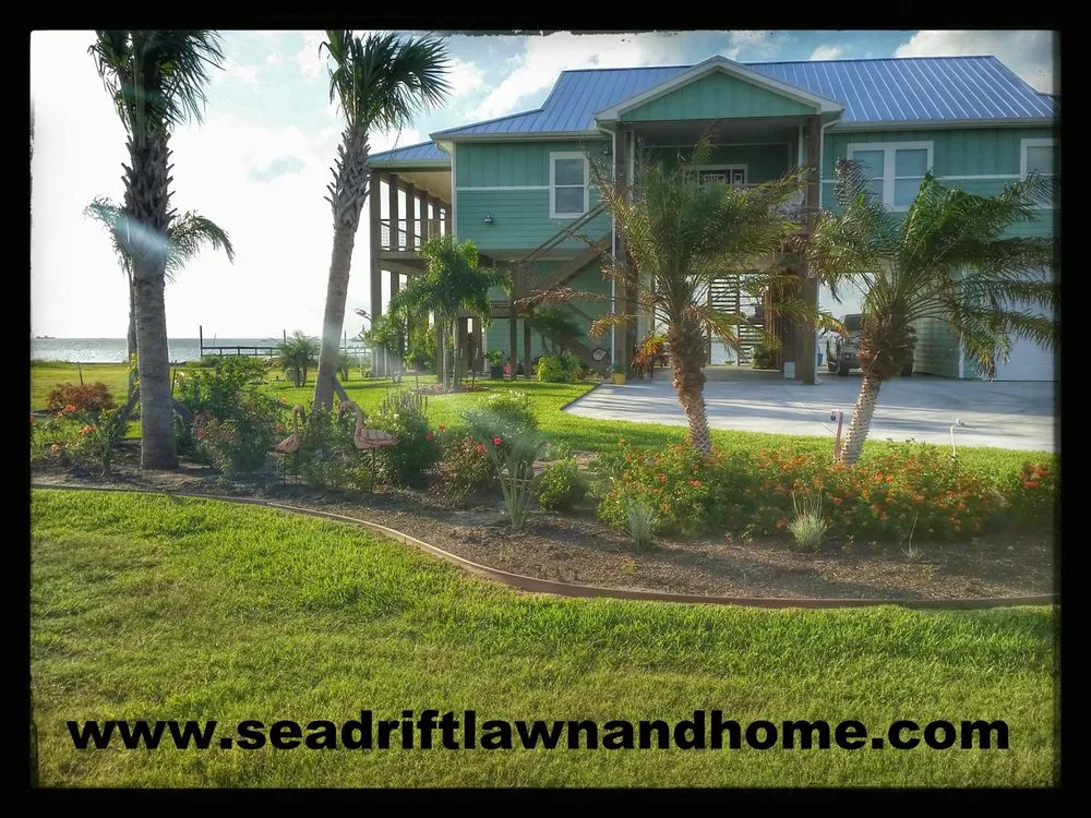 Professional landscape design for year-round maintenance in Seadrift, TX by Seadrift Lawn and Home Services