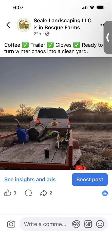 Affordable landscape installation with custom design across Los Lunas, NM - Seale Landscaping