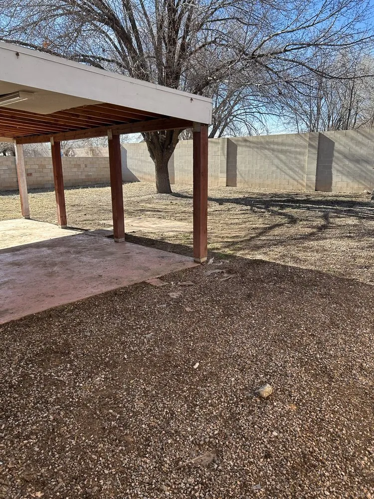 Custom yard maintenance for outdoor upgrades in Los Lunas, NM by Seale Landscaping