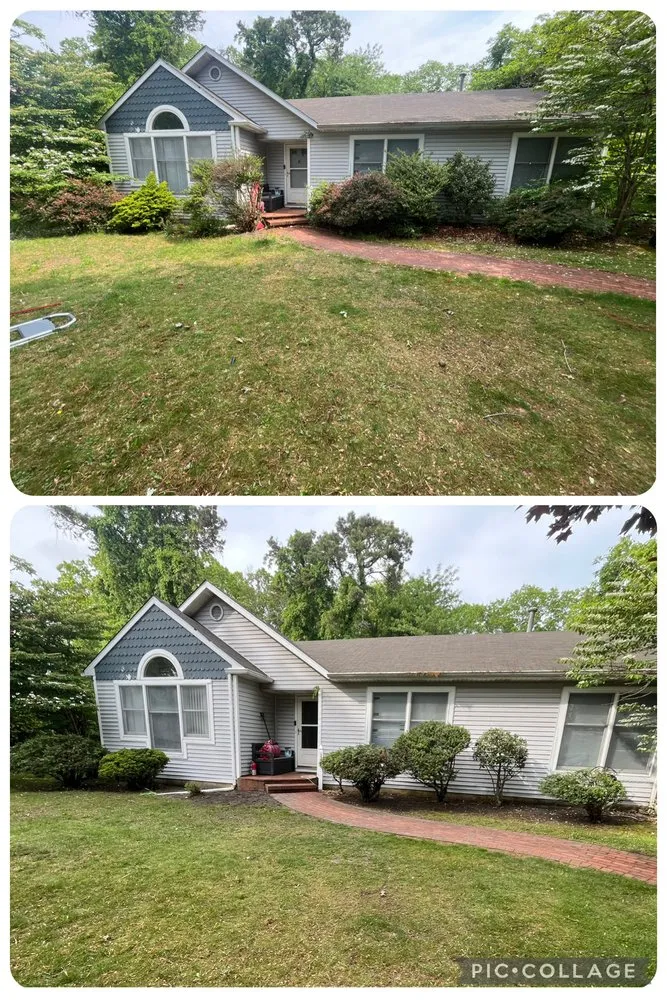 Custom outdoor landscaping in Pleasantville, NJ by Sean Patrick Services