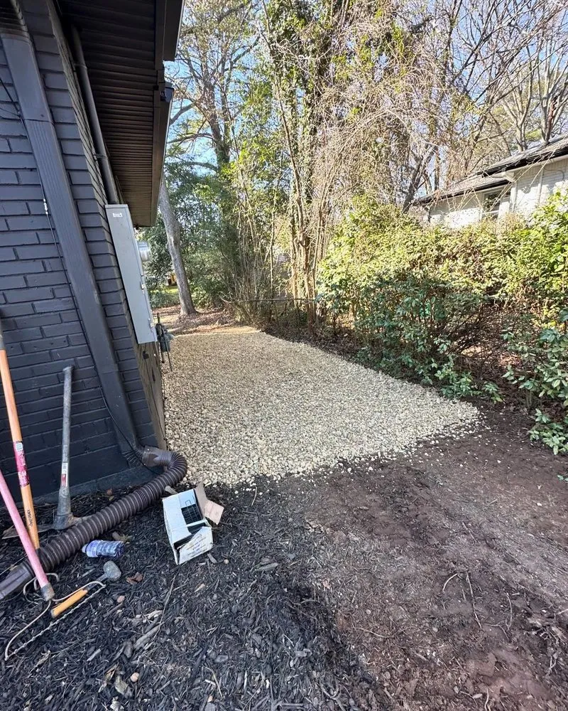 Trusted garden landscaping in Marietta, GA by Seans Bobcat Service