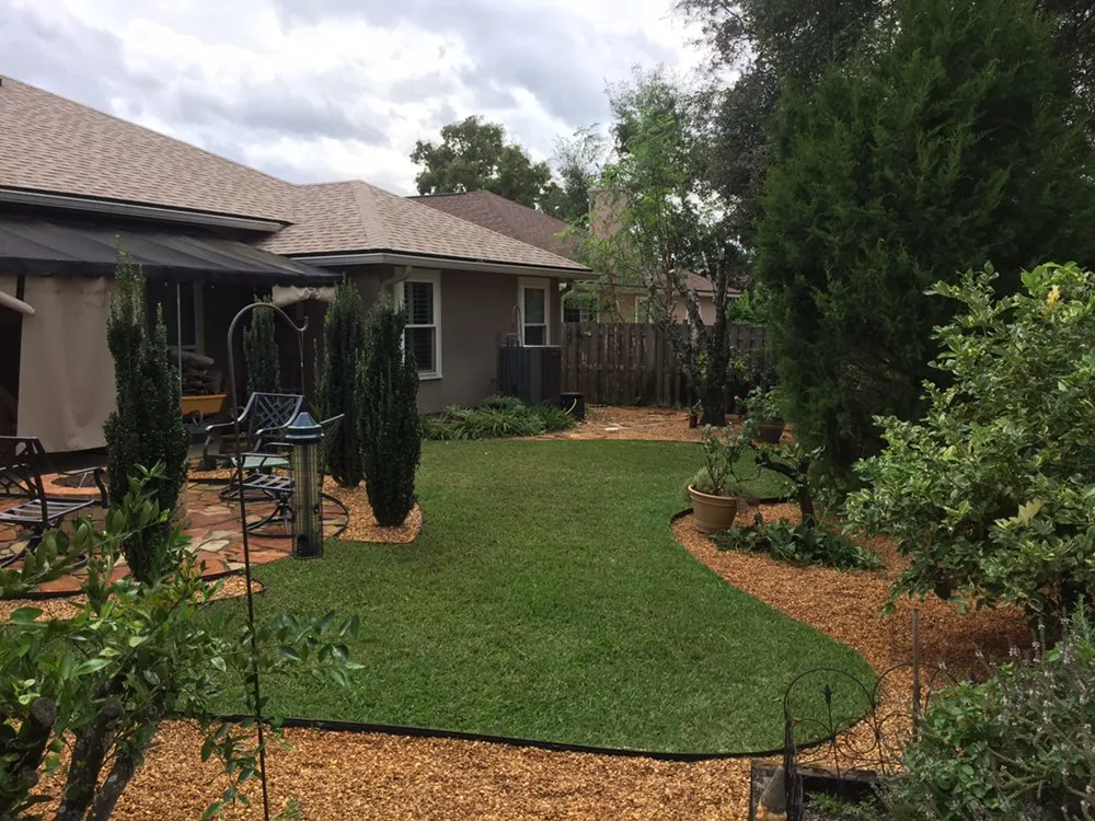 Professional landscape design in Jacksonville Beach, FL by Seans Lawns