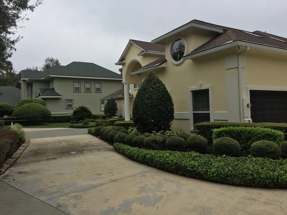 Professional landscape design for residential properties across Jacksonville Beach, FL - Seans Lawns